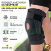 Benesta Rodillera Mecánica De Neopreno Benesta Color Negro