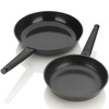 ZAVOR Noir 10 & 12 Inch Skillet Set - Premium