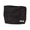 Sozakka Corduroy Cosmetic Bag with Zipper, great travel bag Large