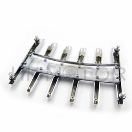 HONGK- Stealth Top Luggage Rail Rack Compatible with Harley Touring Tour Paks Road King Special [B06XJ9HMY8]