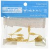JACKALL AMIMI Worm, 1.5 Inches, Isome Glow Crash