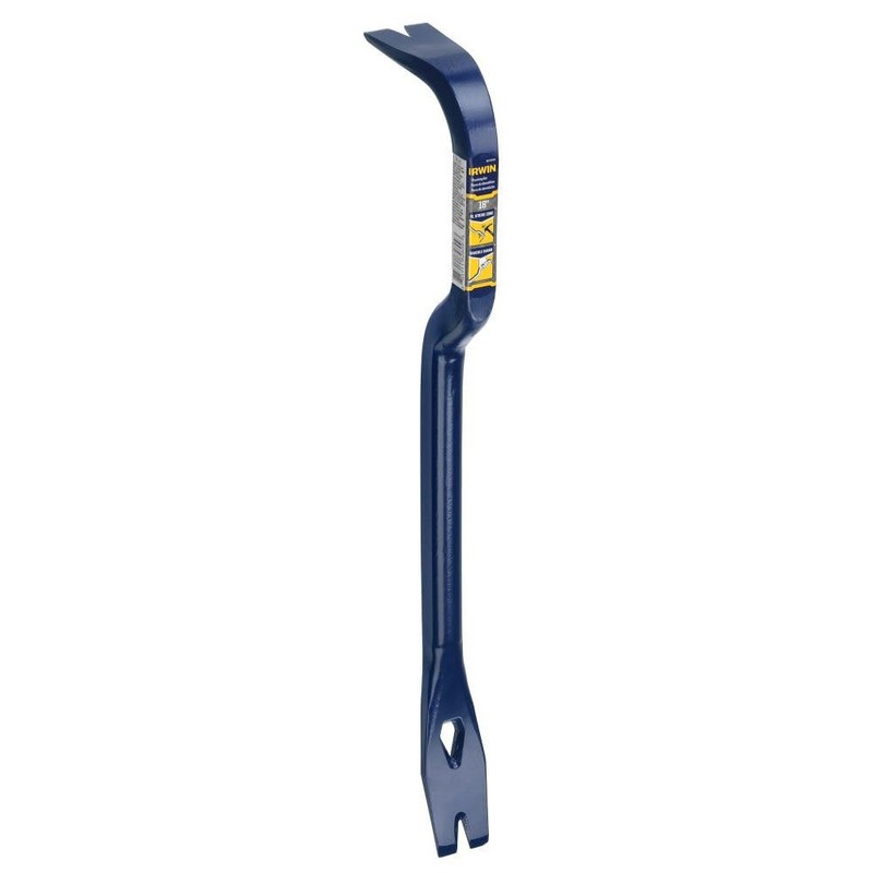 IRWIN Pry Bar, 2 in 1 Spring Steel Flat, 18