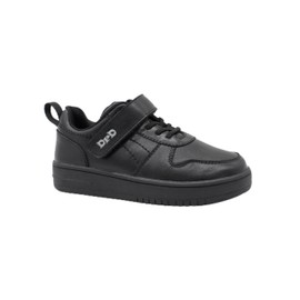 DRD Kids Force Orthopedic Friendly Shoe Black 4.0Y Wide Width