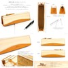 Feee FE-3207 Pen Case, Men's, Women's, Genuine Leather, Tochigi Leather