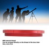 Telescope Lens Dust Cap Aluminum Alloy M48X0.75mm Threaded Eyepiece Dust
