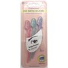 Annie Eyebrow Razor Set, 3 Count, Assorted Color