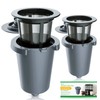 2PCS Reusable Coffee Filter Cups, Compatible with SS-RFC Single Serve