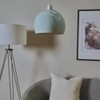 MiniSun - Mini Retro Gloss Pale Blue Arco Style Dome
