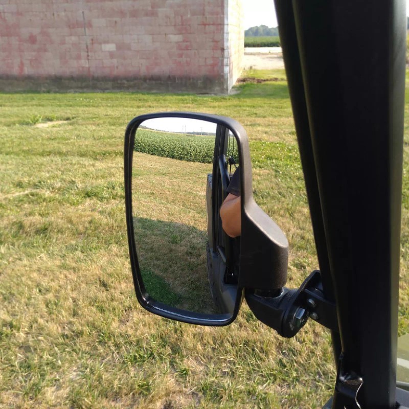 21ST 2Pcs Side Rear View Mirrors For 2016-2024 Can-Am Defender
