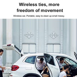 Aspirador de Coche, Carga USB de Poco Ruido, Mini Limpiador Inalámbrico de Mano, Accesorios para Coche                                                