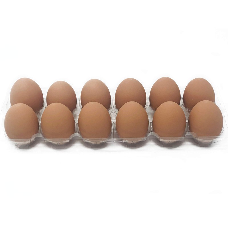 Eggcetera Ceramic Nest Eggs 12-Pack (Brown)