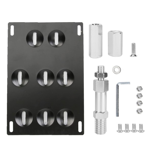 Placa de Montaje para Placa de Matrícula, Gancho de Remolque