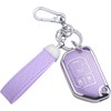 Seedwee for Jeep Fob Cover, Soft TPU Keys Protector Bling