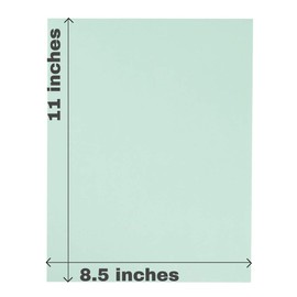 1InTheOffice Colored Copy Paper, Green Copy Paper, Printing Paper 8.5 x 11, Letter Size, Green, 20lb Density, (500 Sheets)