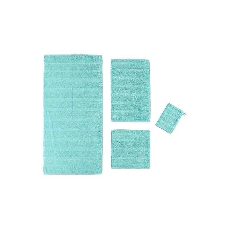 Cawö hand towel turquoise size 50x100 cm