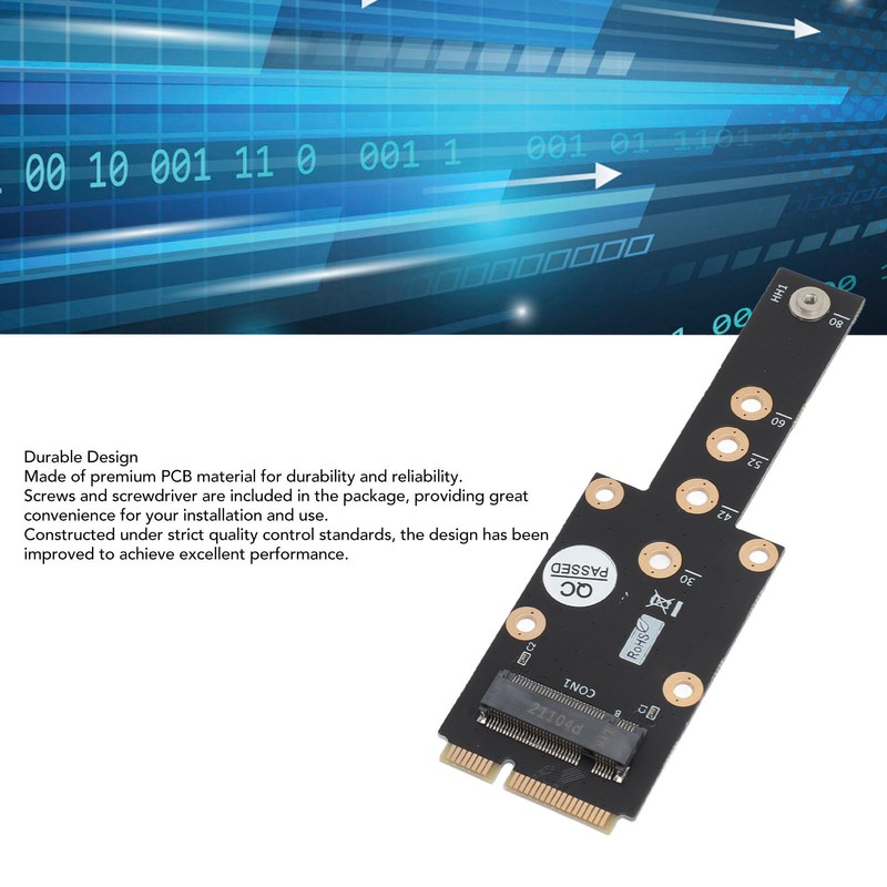 M.2 Key B SSD to MSATA Adapter M.2 NGFF Key