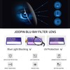 Joopin Blue Light Blocking Glasses for Men Women TR90 Rctangular