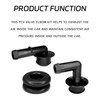 QQWD 53013360AA PCV CCV Vent Valve Elbow and Grommet Set
