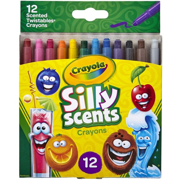 Crayola Silly Scents Twistables Crayons, Sweet Scented Crayons, 12 Count, Gift