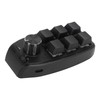 Mini Keypad 6 Keys 1 Knob Red Switch Mechanical Plug