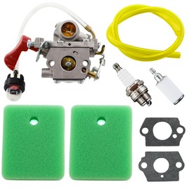 Kurihina Compatible with C1M-W44 Carburetor Replacement for Craftsman Poulan PP330 PP335 PPB330 PP338PT 33cc Gas String Trimmer 545189502 545008042 Carb