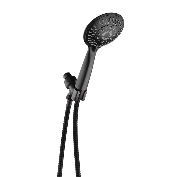 BRIGHT SHOWERS 9 Spray Settings Handheld Shower Head Set High