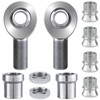 GaiRen 1 1/4'' Heim Joints Rod End Kit, 1.25'' Pair