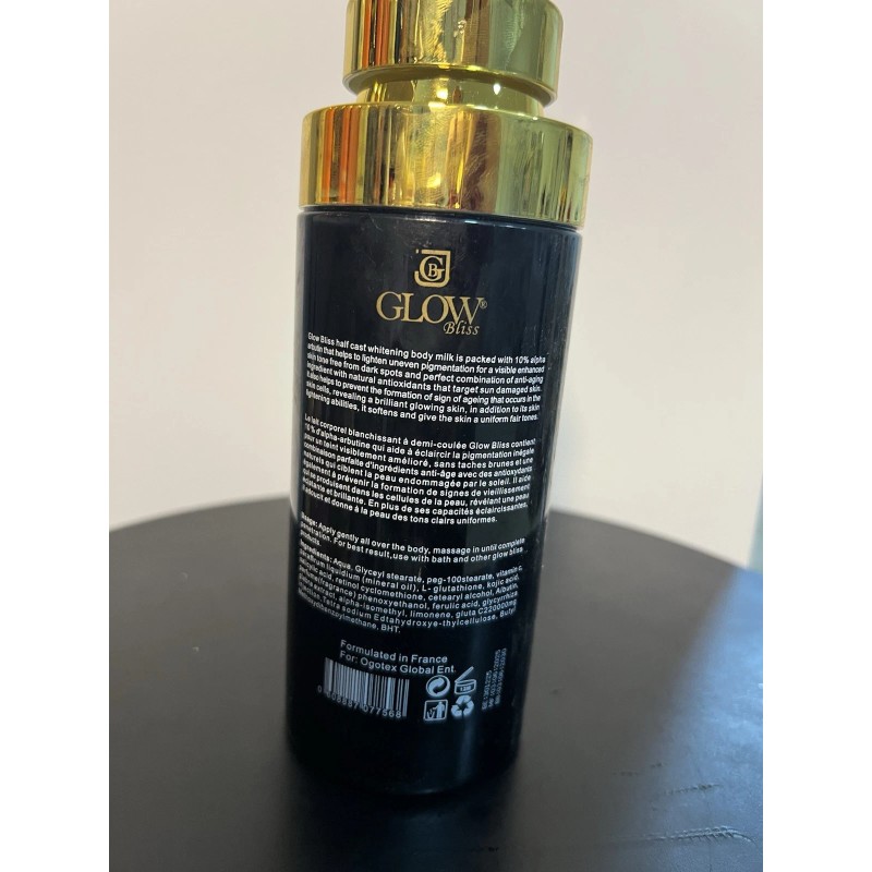 Glow Bliss Super Whitening Body Milk Half C Lotion, Black