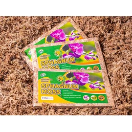 3.5oz/5.3oz/7oz high compression rate and strong water absorption sphagnum moss Household - Weight: 3.5oz(level A)