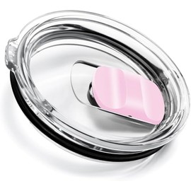 UWSTE Magnetic Slider Replacement Lid Compatible with Ember First and Second Generation Mugs 14 oz, Splash-Proof, BPA Free (Pink)