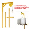 A/C Unit Lifting Tool, Air Conditioning Hoist A/C Outside Unit