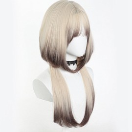 Jellyfish Hair Wig, Harajuku Style, GAL Series, Lolita, Gothic Lolita, Blonde, Gradient, Mixed Color, Long, Straight Hair, Wig, Cosplay Tool, Cultural Festival, School Festival, Anime Wig, Stage