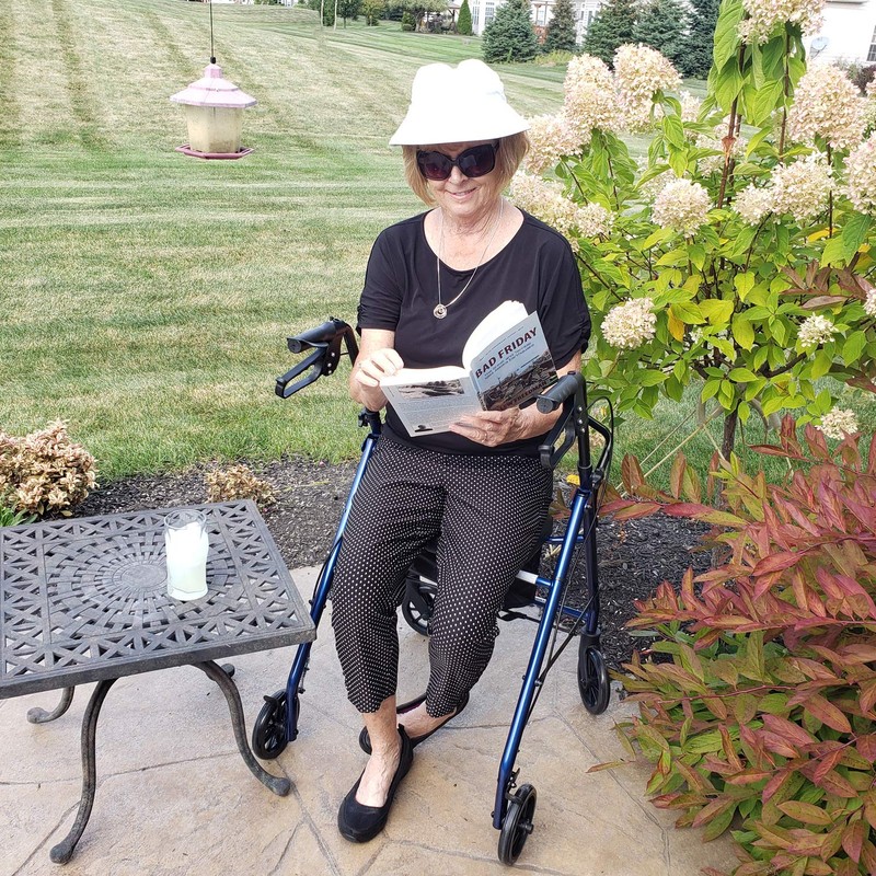 ProBasics Aluminum Rollator Walker with Seat - Rolling Walker with