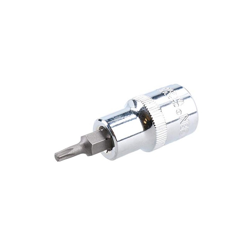 T20 Male Torx Bit Star Socket 1/2" Drive Standard Internal