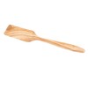Lipper International Olive Wood Spurtle for Cooking, Mixing, and Serving,