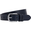 Hackett London Men's Full Leather TAC Belt, Navy, L