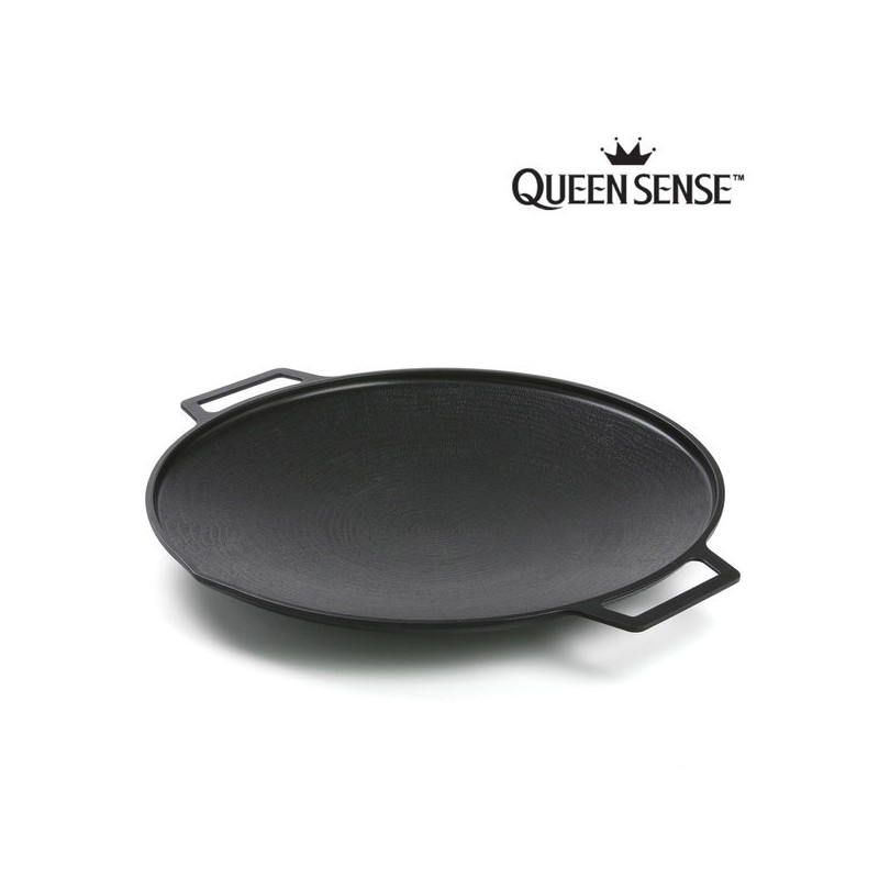 Queen Sense Titanium Coated Induction Camping Griddle Pan + Storage