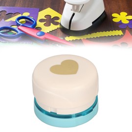 Craft Hole Punch, Magnetic Metal Paper Punch DIY Embossing, 4 Sheets A4, Safe to Use, Effortless for All Crafters, ABS, Zinc Alloy Material, Punch All Paper Types, Rounded