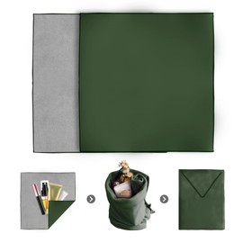 Magic Universal Storage Cloth, Self-Adhesive Makeup Bag, Portable Protective Cosmetic Pouch, Camera Lens Wrap, Stylish Travel Organizer for Beauty Essentials, Travel, Gifts & Daily Use