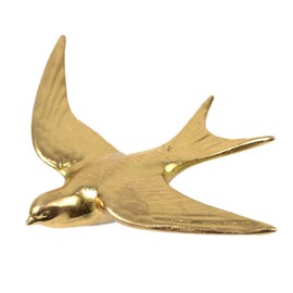 Tokyo Kankan Bird Wall Decoration, Large, Gold