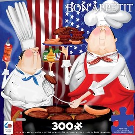 Ceaco - Bon Appetit! - July 4th - 300 Piece Jigsaw Puzzle