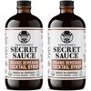 Bartender’s Secret Sauce USDA Organic Demerara Syrup – 2-Pack (16oz