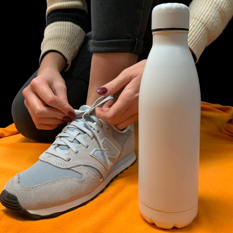 eBuyGB Metal Water Bottle 790ml Stainless Steel Leakproof Drinks Bottle