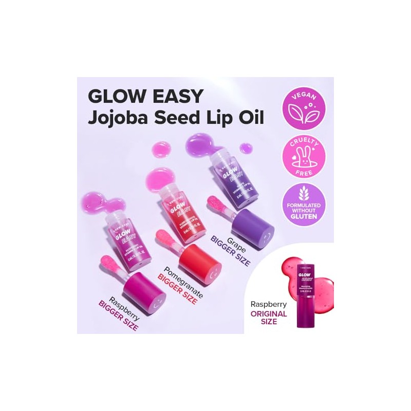 I DEW CARE - Aceite de labios coreano Glow Easy