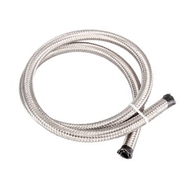 Universal AN-6 AN6 AN06#308 Stainless Steel Braided Fuel Line Oil Gas Hose each 1 Meter/3.3 Ft Long From Madlife Garage