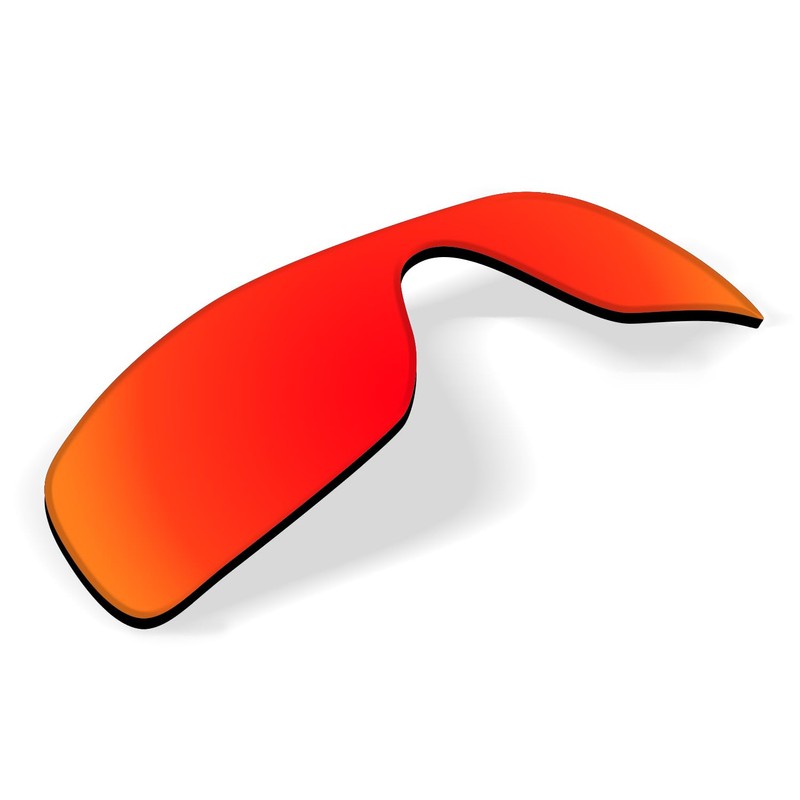 1.6MM Replacement Lenses Compatible With Oakley Batwolf OO9101 Sunglasses, Anti-Scratch