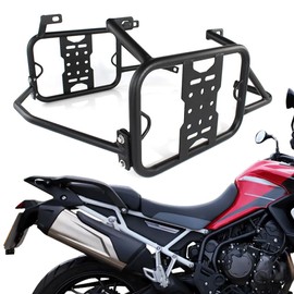Xitomer Motorcycle Saddlebag Support Racks Fit for Tiger 900/ Rally/GT/PRO 2020-2025 Fit for Tiger 850 Sport 2021-2025 Motorcycle Pannier Racks Side Carrier Pannier Racks