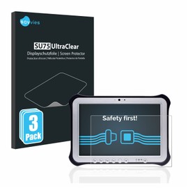 Savvies Pack of 3 Screen Protectors for Panasonic Toughpad FZ-G1 Screen Protector Ultra Transparent