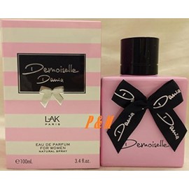 DEMOISELLE DANIA BY PARFUMS LAK PARIS PERFUME FOR WOMEN 3.4 OZ / 100 ML EAU DE PARFUM SPRAY