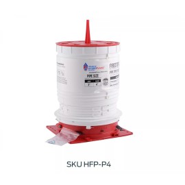 HoldRite HR HydroFlame Firestop Sleeve HFP-P4 Telescoping 7 1/2"-11 3/4" Pipe Size 3"-4"